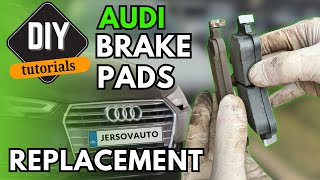 HOW TO REPLACE AUDI REAR BRAKE PADS DIY