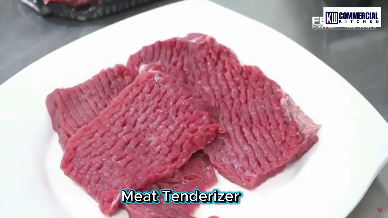 Yasaki TR8SH Electric Meat Power Unit – Commercial Tenderizer & Stripper System | Stainless Build