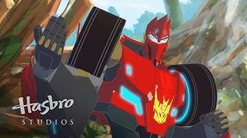 Transformers: Robots in Disguise - Meet Sideswipe | Transformers Official