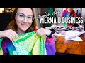 Mermaid Studio Vlog - Life, Tails, and Cutting Fabric