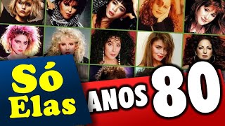 Video thumbnail of "110 MÚSICAS ANOS 80 CANTADAS POR MULHERES"