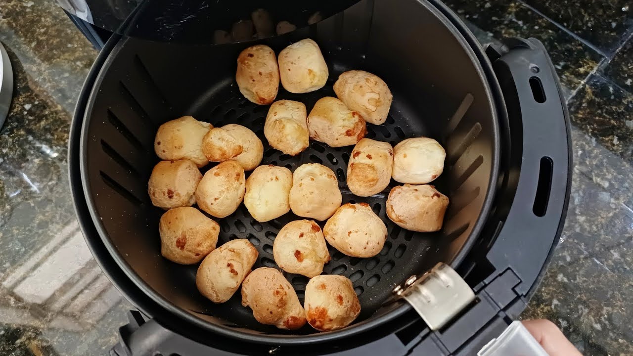 COMO FAZER UM PÃO DE QUEIJO CONGELADO PERFEITO NA AIRFRYER | CROCANTE ...