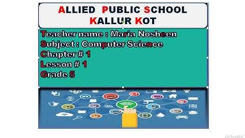 ONLINE WITH COMPUTERS GRADE 5 CHAPTER 1 LESSON 1