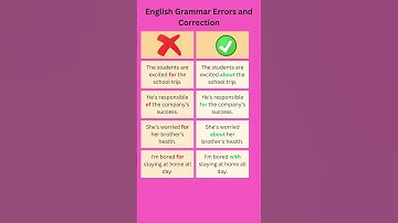 English Grammar Errors and Correction #englishmistakes