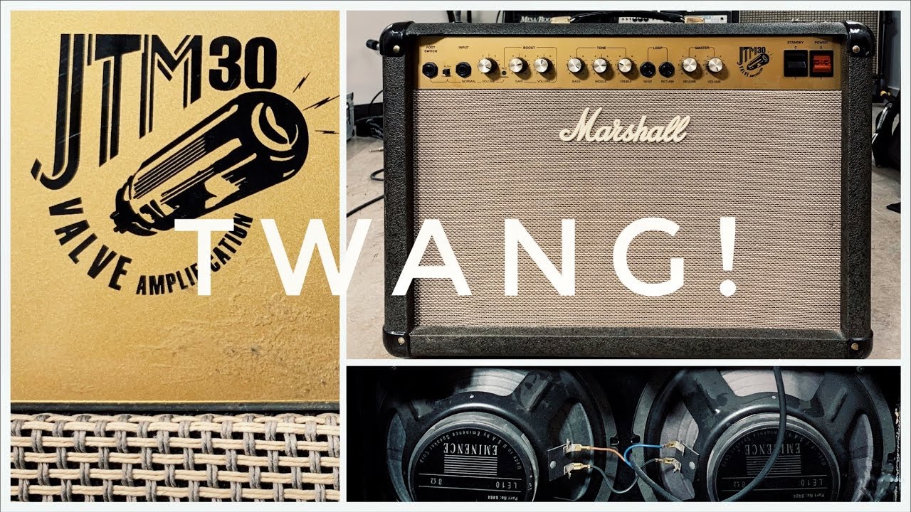 The Marshall Amp with the most Fender-TWANG! JTM30