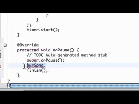 Android Application Development Tutorial   17   Adding Music with MediaPlayer