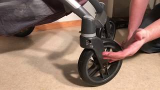 How to Disassemble the Front Wheel Housing Mechanisms on an Uppababy Vista