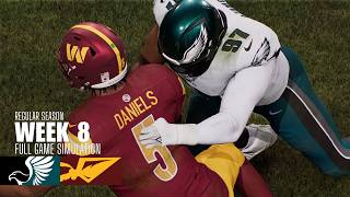 Eagles vs. Commanders | 2026 Season Week 8 | Madden NFL 26 Simulation