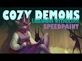 Cozy Demons | Ukrainian Mythology Speedpaint