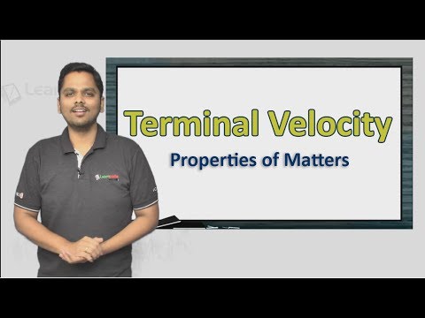 Terminal Velocity Explained In A Simple Manner With An Actual Solved Jee Question Jee Physics Xi Youtube