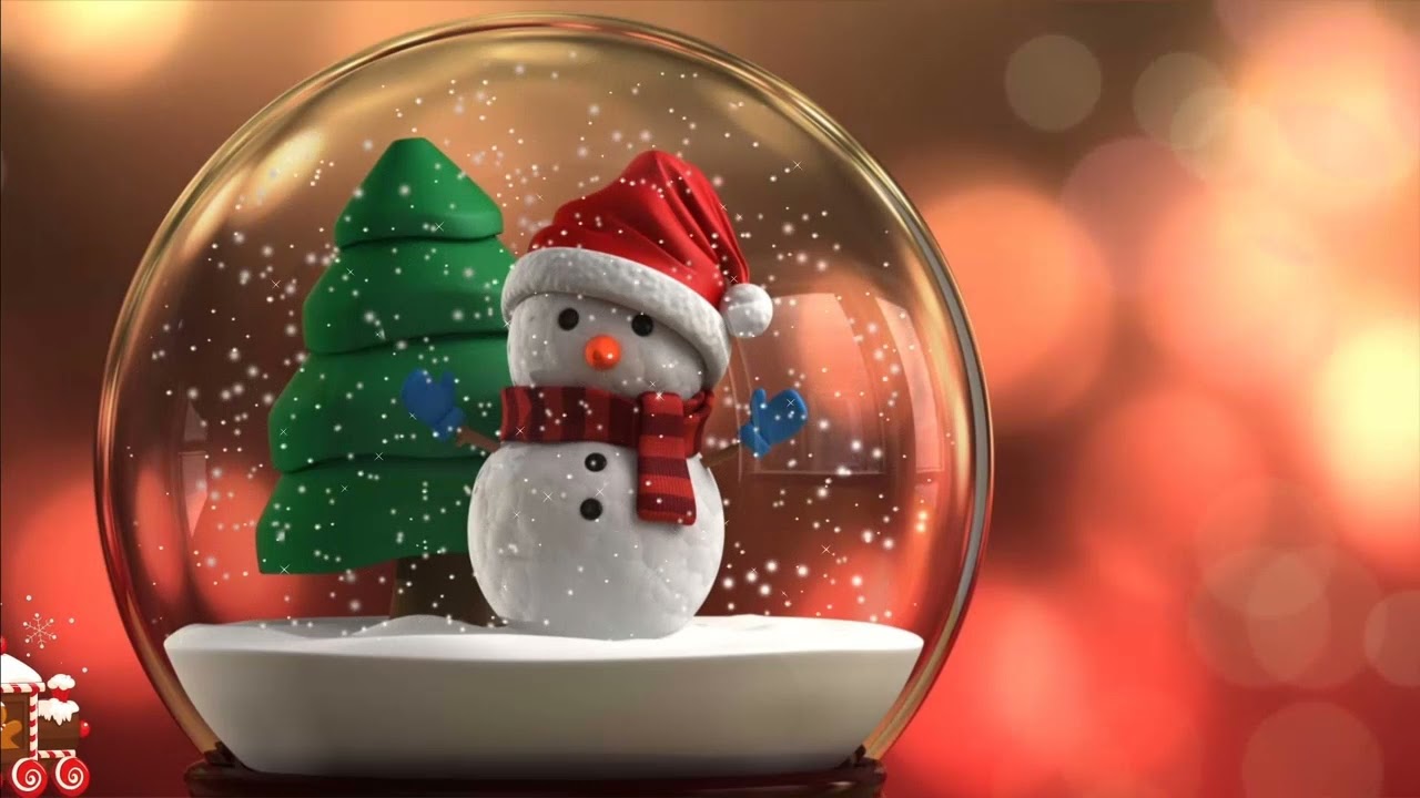 Рождественский снеговик | Залипательное видео