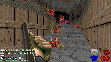 Doom 2 - Congestion 1024 - Map32: Nullspace Junior - ITYTD-Max in 9:33