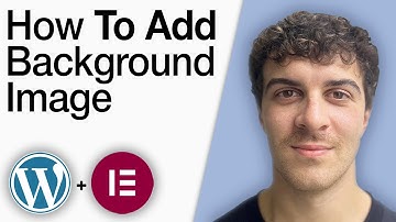 How to Add Background Image in WordPress Using Elementor Easy Tutorial [2025 Full Guide]
