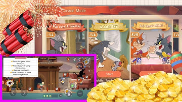 Tom and Jerry Chase: Fireworks and Operative Casual Mode