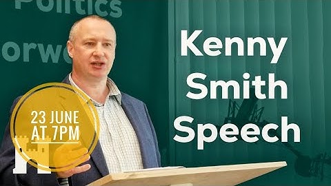 Homeland Party leader Kenny Smith live on the Daily Agenda on 23 June at 7pm