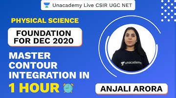 Foundation Dec 2020 | Master Contour Integration | Physical Science | CSIR UGC NET 2020  | Anjali