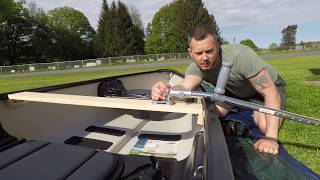 Canoe Outriggers - Stabilizers -  Bird of Prey - DIY
