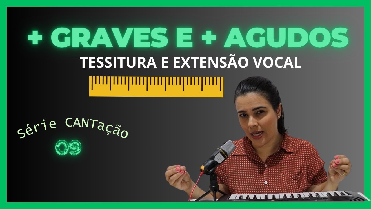 Como ganhar mais graves e agudos para cantar!