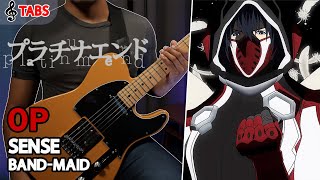 Download Lagu [🎼TABS] BAND-MAID / Sense | Platinum End OP Guitar Bass Cover MP3