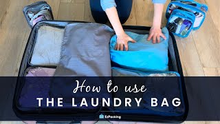 How To Use The Travel Laundry Bag Foldable & Washable