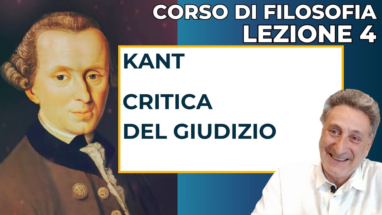 Kant, La Critica del Giudizio. La bellezza, il sublime, la natura come un grande organismo vivente.