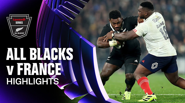 HIGHLIGHTS | All Blacks v France | Third Test, 2025