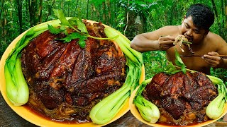 Unique Chicken With ARS Primitive Cooking Recipe | Cooking Chicken With Noodle In Forest.