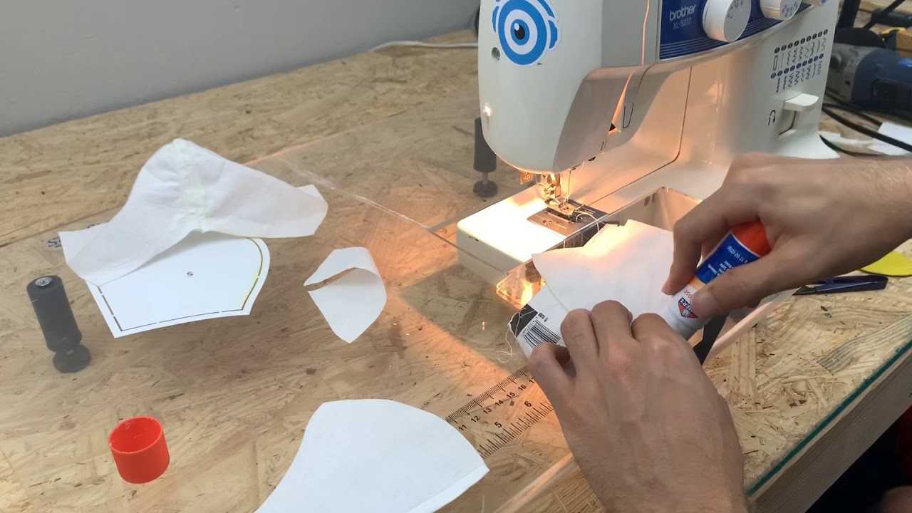 How to make a PPE face mask