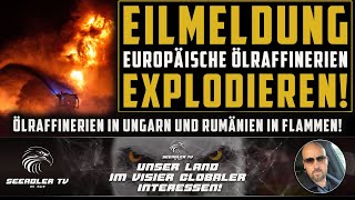 After North Stream: Europe's oil refineries are blowing up! Coincidence or detonation? #ukraine