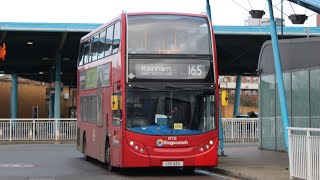 Full Route Visual | London Bus Route 165 | Towards Rainham, Abbey Wood Lane | 19731 (LX11 AZU)