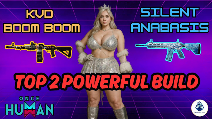 M416 SILENT ANABASIS BUILD vs KVD BOOM BOOM BUILD Which is BEST | ONCE HUMAN