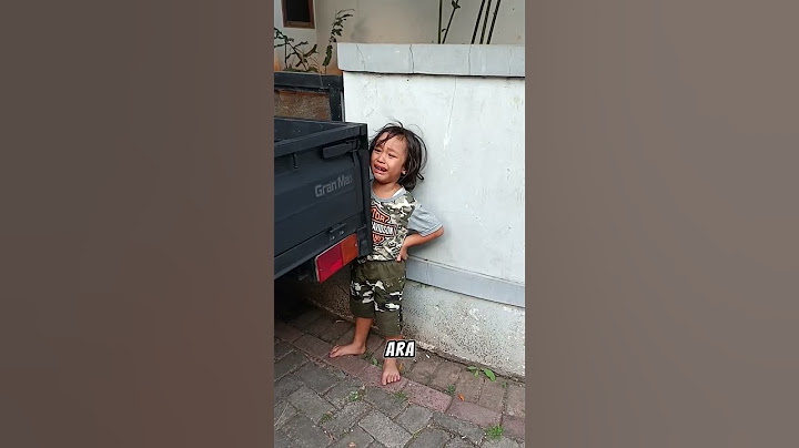 Ketika Bagas Menangis Dilempar Sendal Sama Ara. Aku Tidak Mau Main Sama Kalian Teman 😭🥺