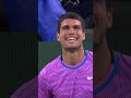 What’s even happening🤔😂 #indianwells #tennisparadise #carlosalcaraz