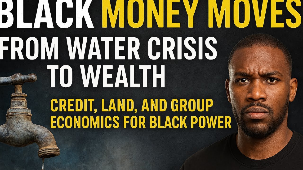 Движение черных денег: от водного кризиса к богатству — кредит, земля и групповая экономика для в...