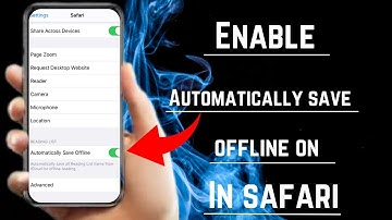 How to turn on automatically save offline in safari | Turn on automatically save offline on Safari