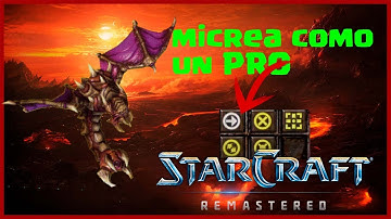 MICRO MUTA FROM ZERO | STEP BY STEP TUTORIAL |STARCRAFT REMASTERED