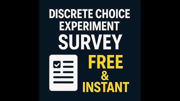 Your All-in-One Discrete Choice Experiment Toolkit