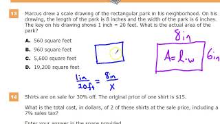 Question 13 - Grade 7 Math - TNReady Practice Test