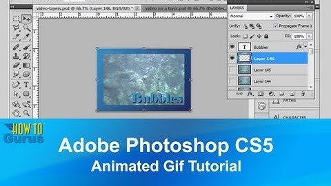 Adobe Photoshop CS5 Animated Gif Tutorial - Banner Animation in Photoshop