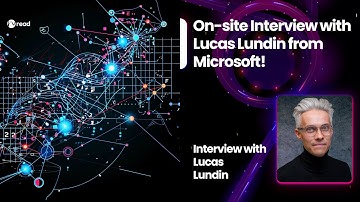 Data Innovation Summit 2024: On-site Interview with Lucas Lundin, Microsoft