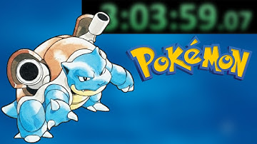 Pokemon SPEEDRUN - First Time Speedrunning Pokemon Blue Version