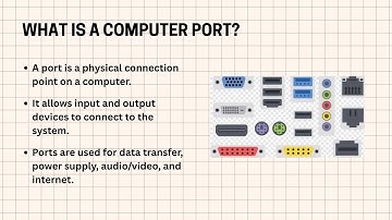 Computer Ports Explained | Types & Uses of Ports in a Computer 💻🔌
