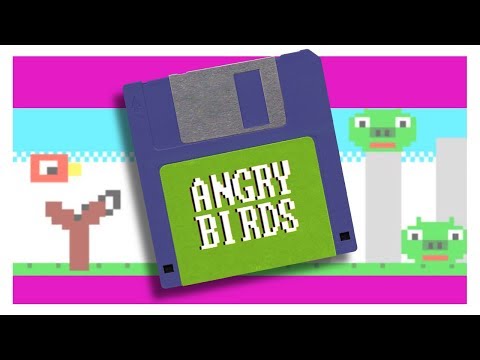 If Angry Birds were an '80s home computer game...