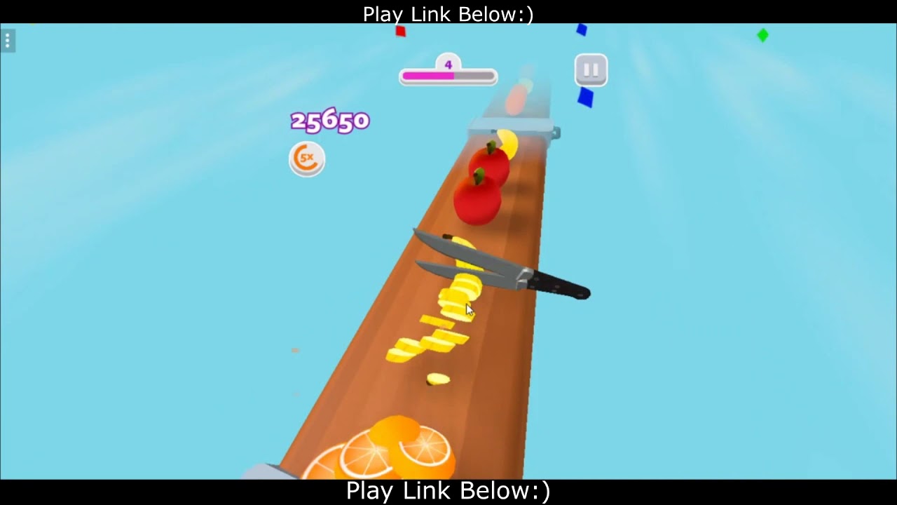 Slice Rush - Play Amazing Cooking Games Online