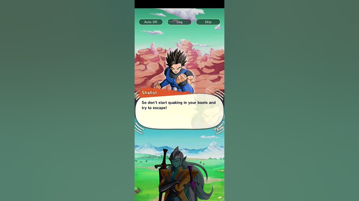 Shallot's Message for Zahha! | Dragon Ball Legends