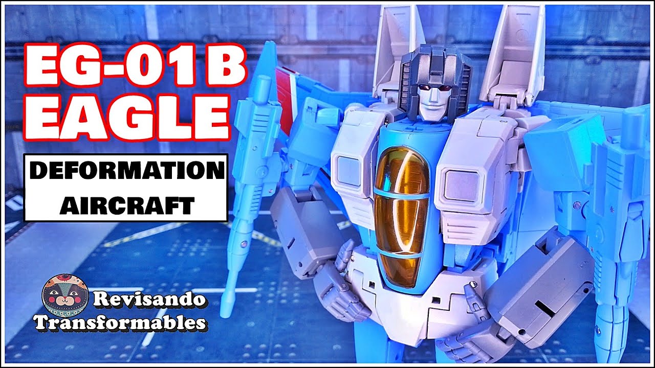 Deformation Aircraft Eagle EG-01B Thundercracker KO Transformers Masterpiece MP-52+
