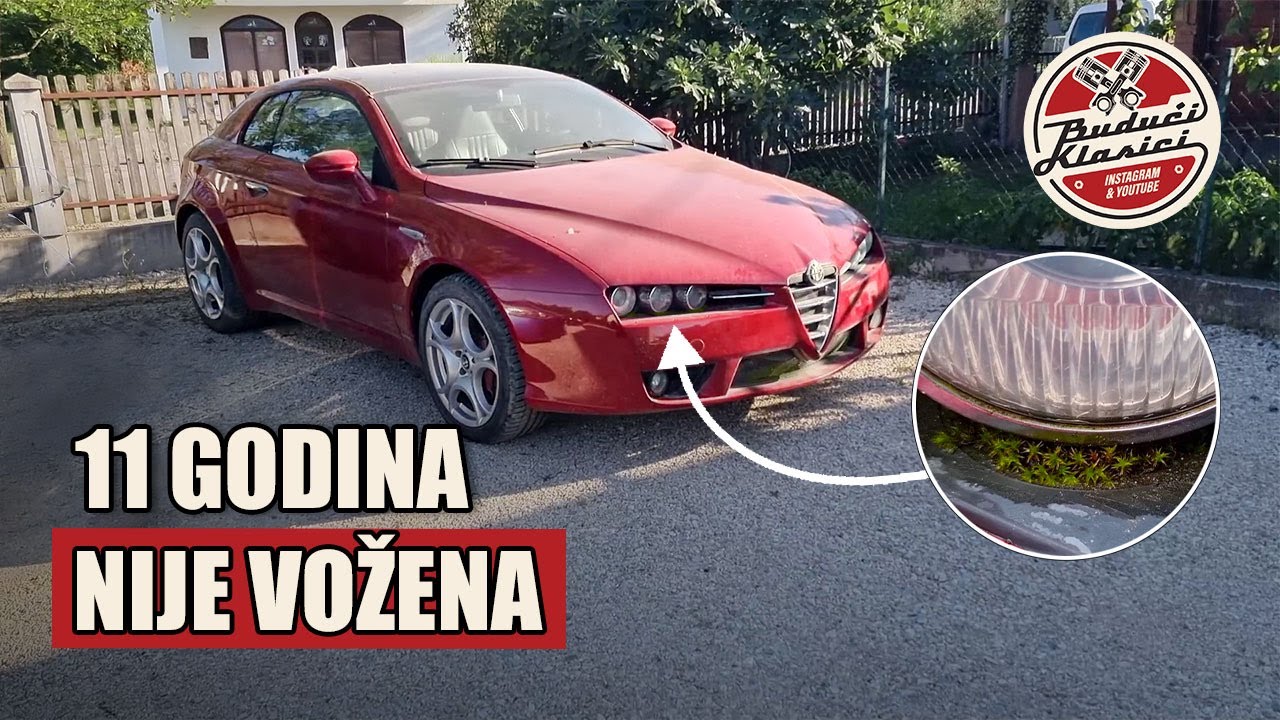 Kupio sam Breru zaraslu u MAHOVINU! Alfa Romeo Brera 3.2 V6