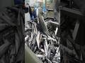 Mass-producing mackerel Teriyaki: 8 Tons Processed Daily in a Japanese Seafood Factory.