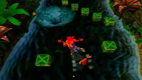 Crash Bandicoot 2: Cortex Strikes Back - Air Crash *Walkthrough* [PS1]