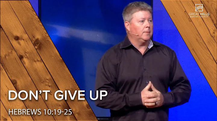 Don't Give Up // Ronnie Hill (sermon only)